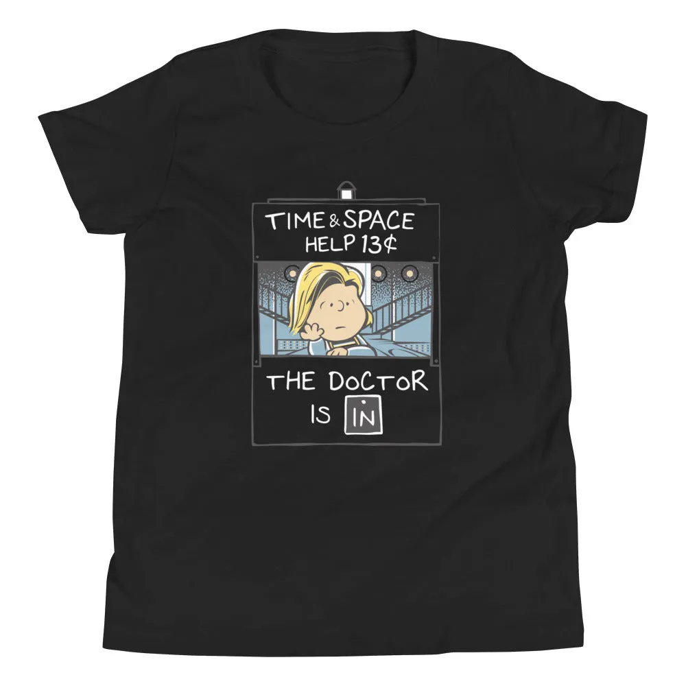 13th Doctor Is In Kid's Youth Tee