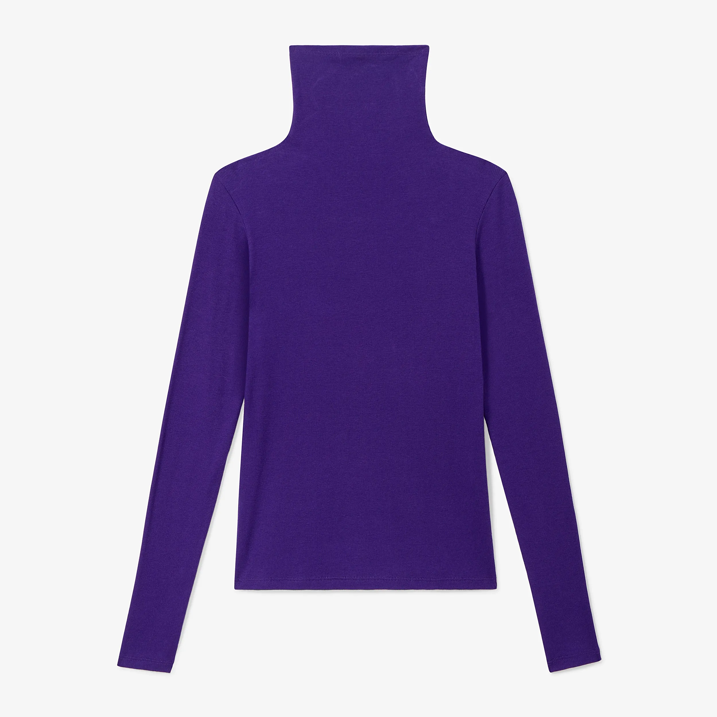 Axam Layering Turtleneck - Ribbed Pima Cotton :: Ube