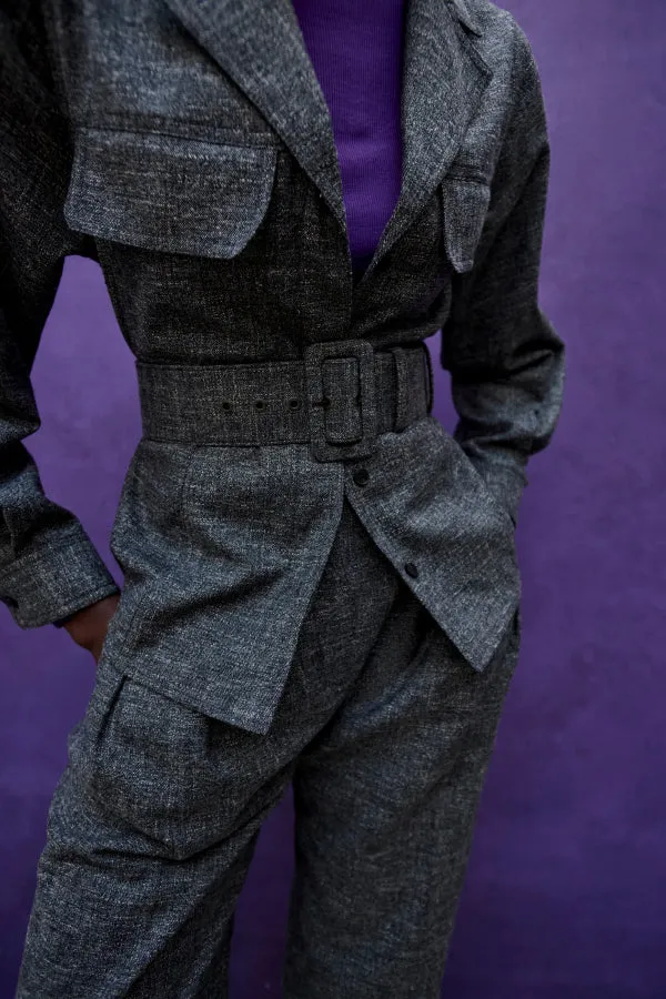 Axam Layering Turtleneck - Ribbed Pima Cotton :: Ube