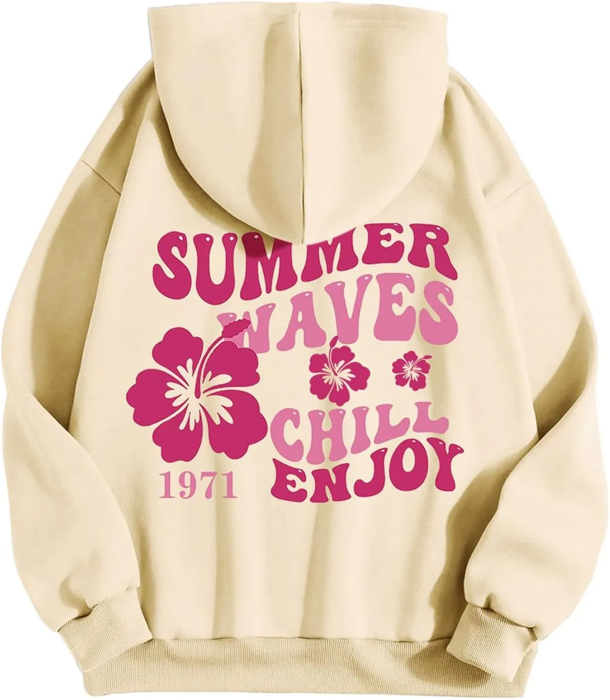 Cute 2 Piece Outfits for Women Teen Girls Preppy Puff 2024 Fall Fleece Pocket Drawstring Pullover Oversized Sweatpant