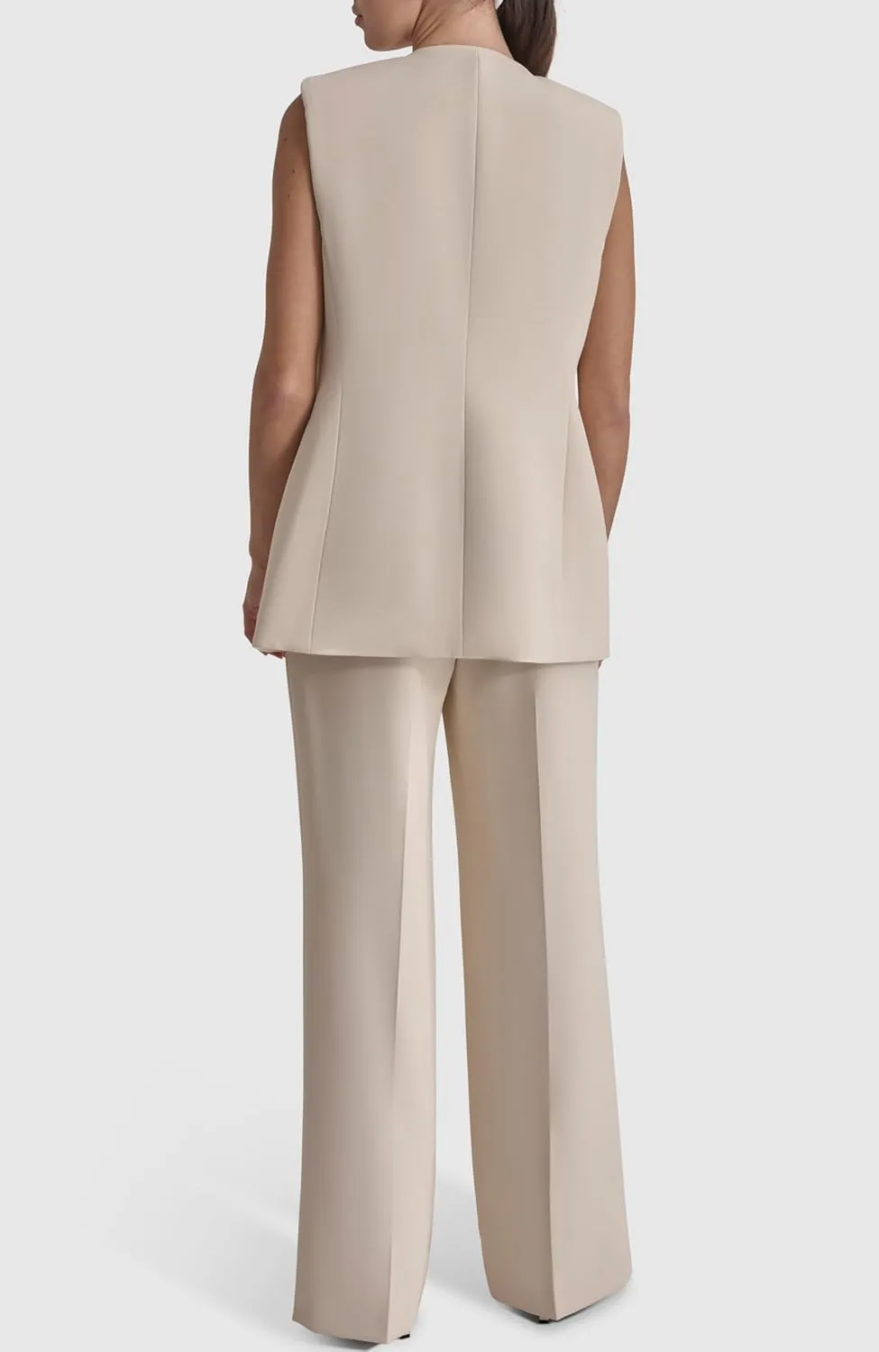 DKNY Women's Business Casual Suit Vest