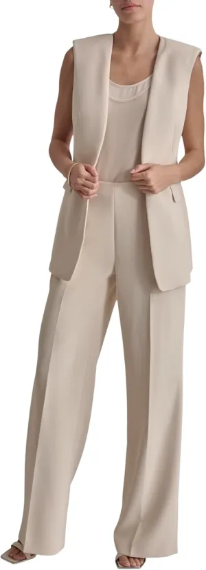 DKNY Women's Business Casual Suit Vest