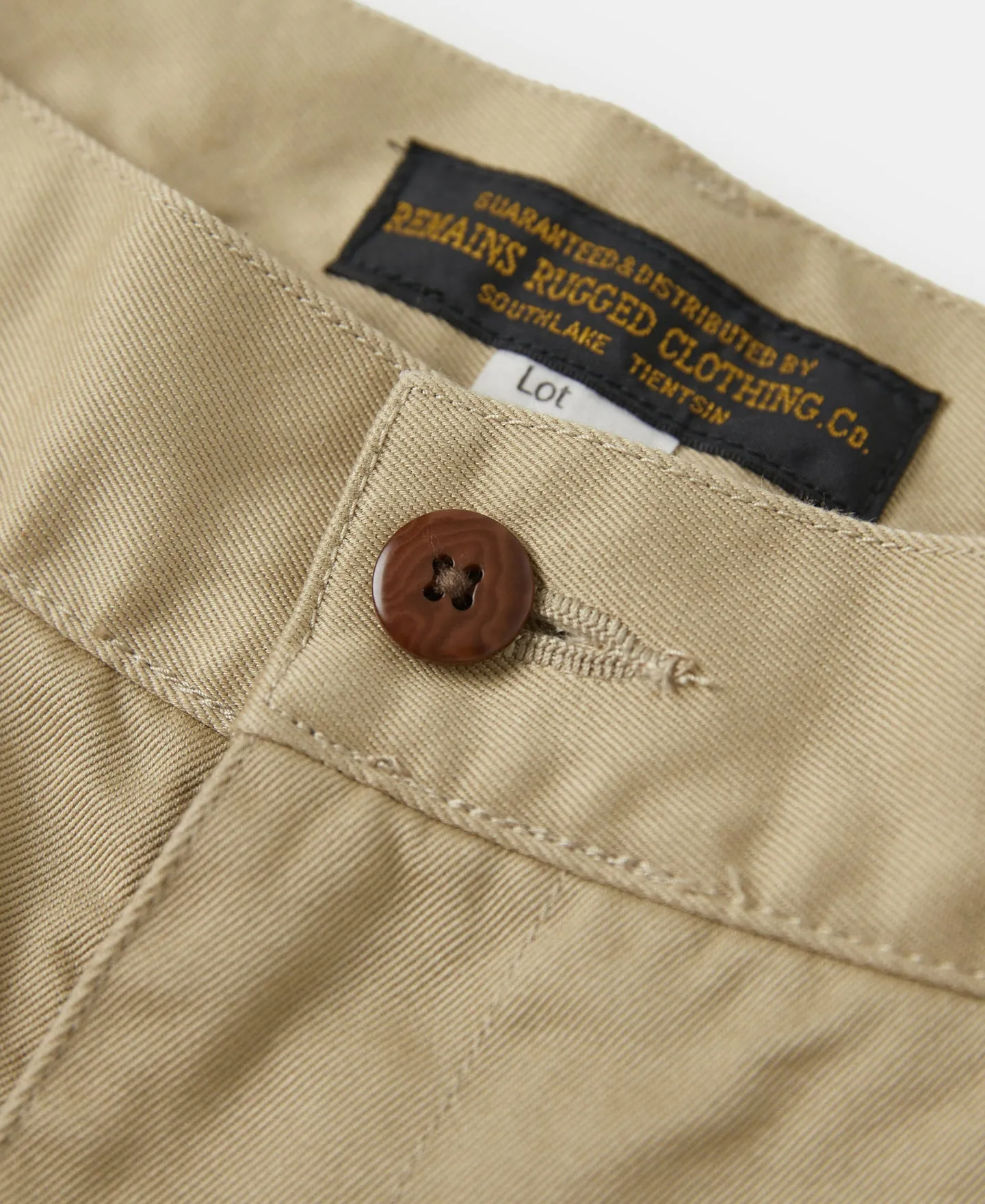 Double-Pleat Relaxed Fit Twill Chino Trousers