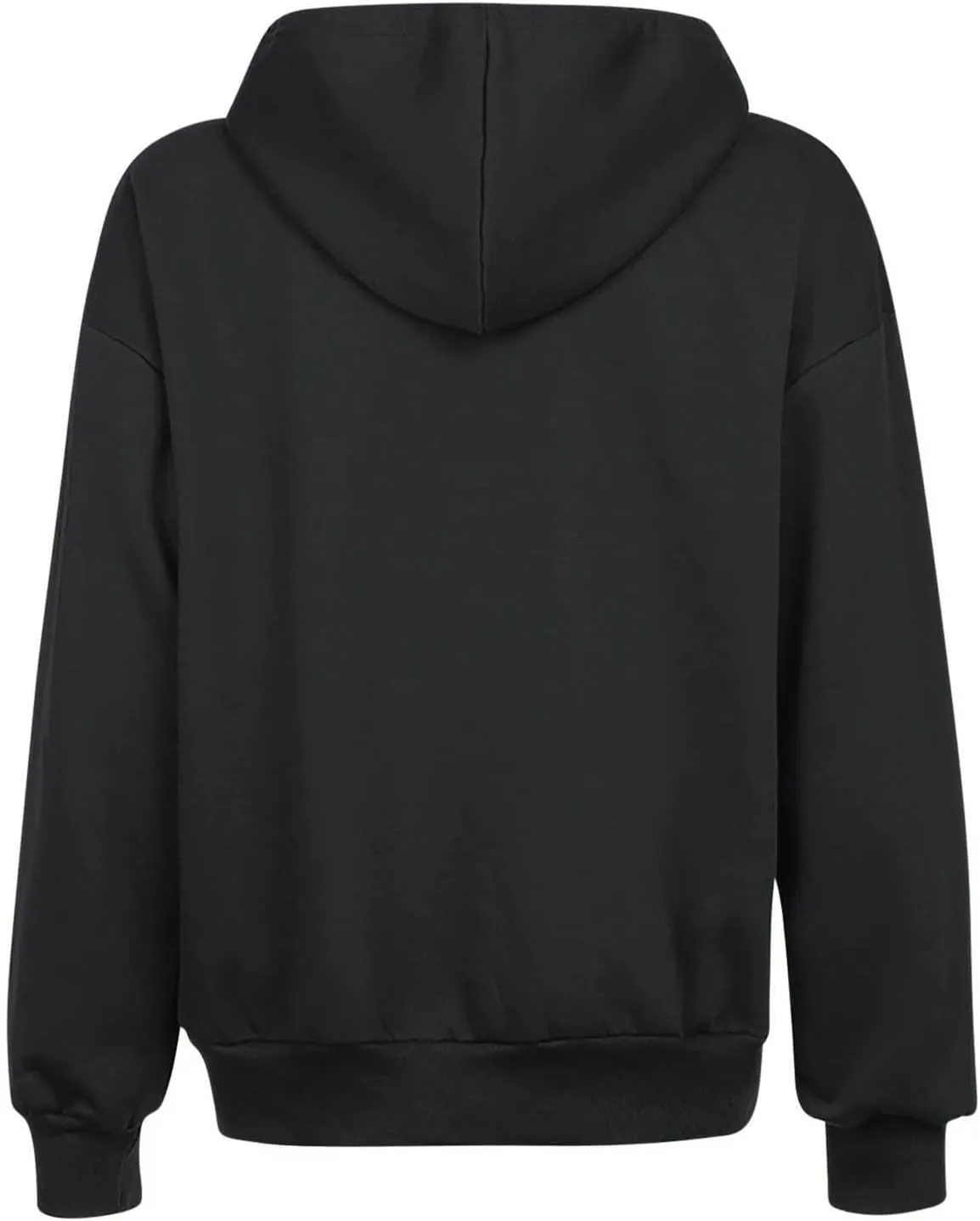 Fenleo Womens Zip Up Hoodies Long Sleeve Oversized Sweatshirts Fall Outfits Pockets Patchwork Hoodie for Women