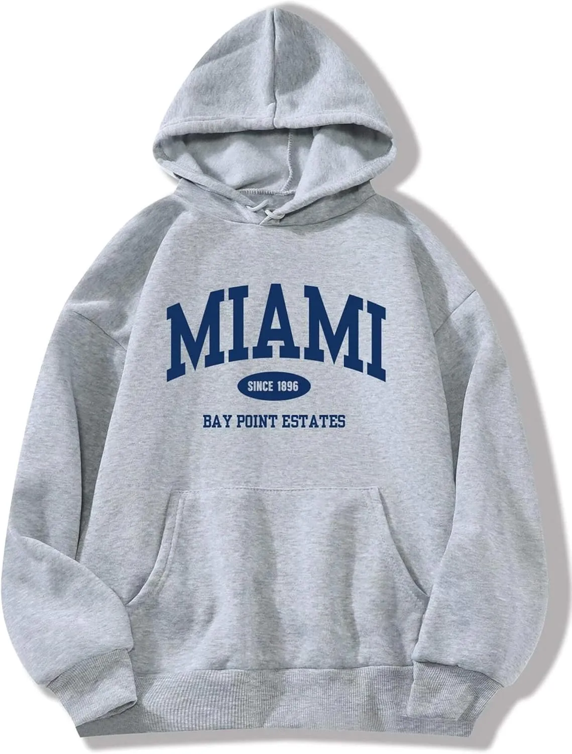 Hilinker Womens Graphic Hoodies Drawstring Long Sleeve Sweatshirt with Pocket Pullover