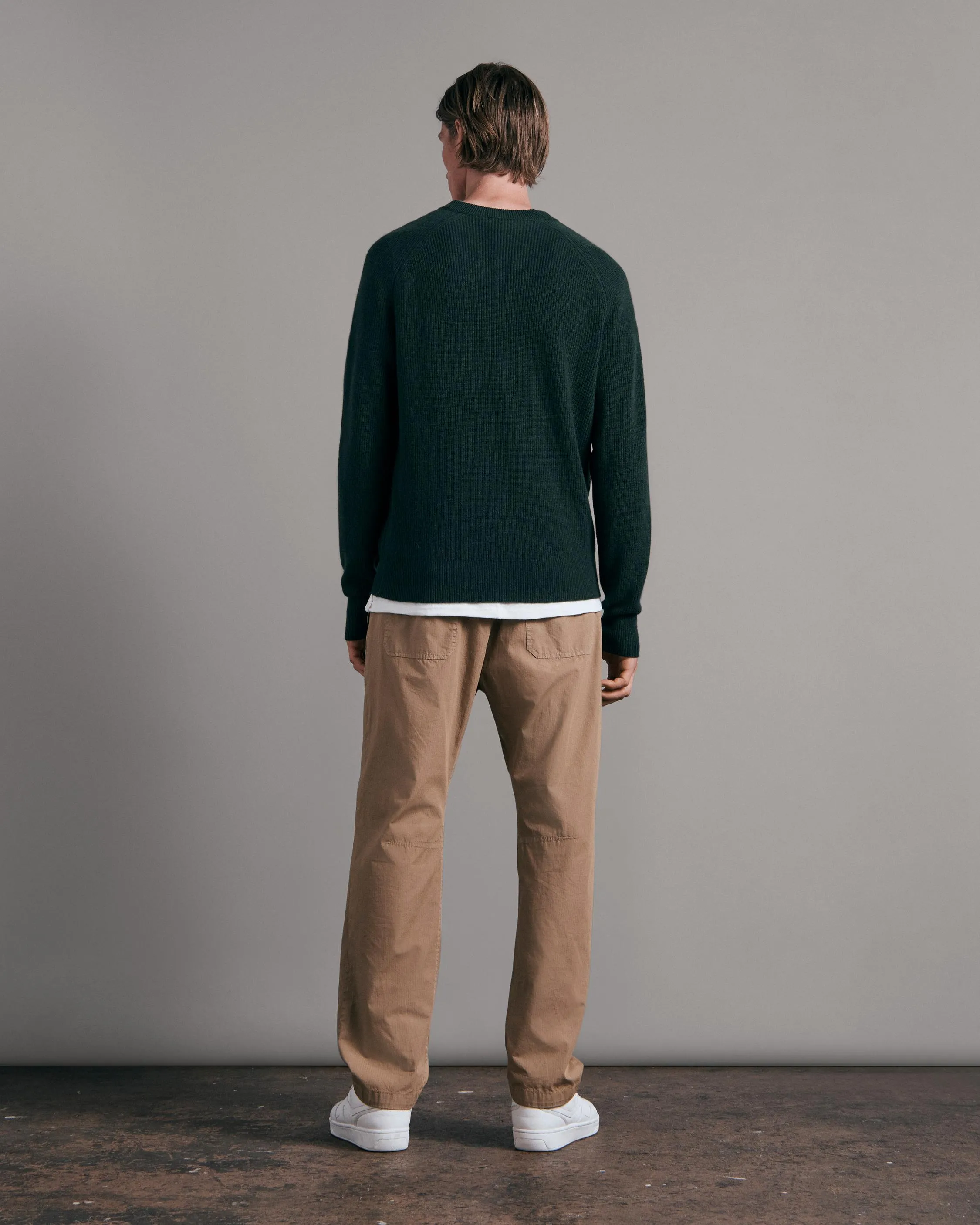 Lightweight Pierce Crewneck