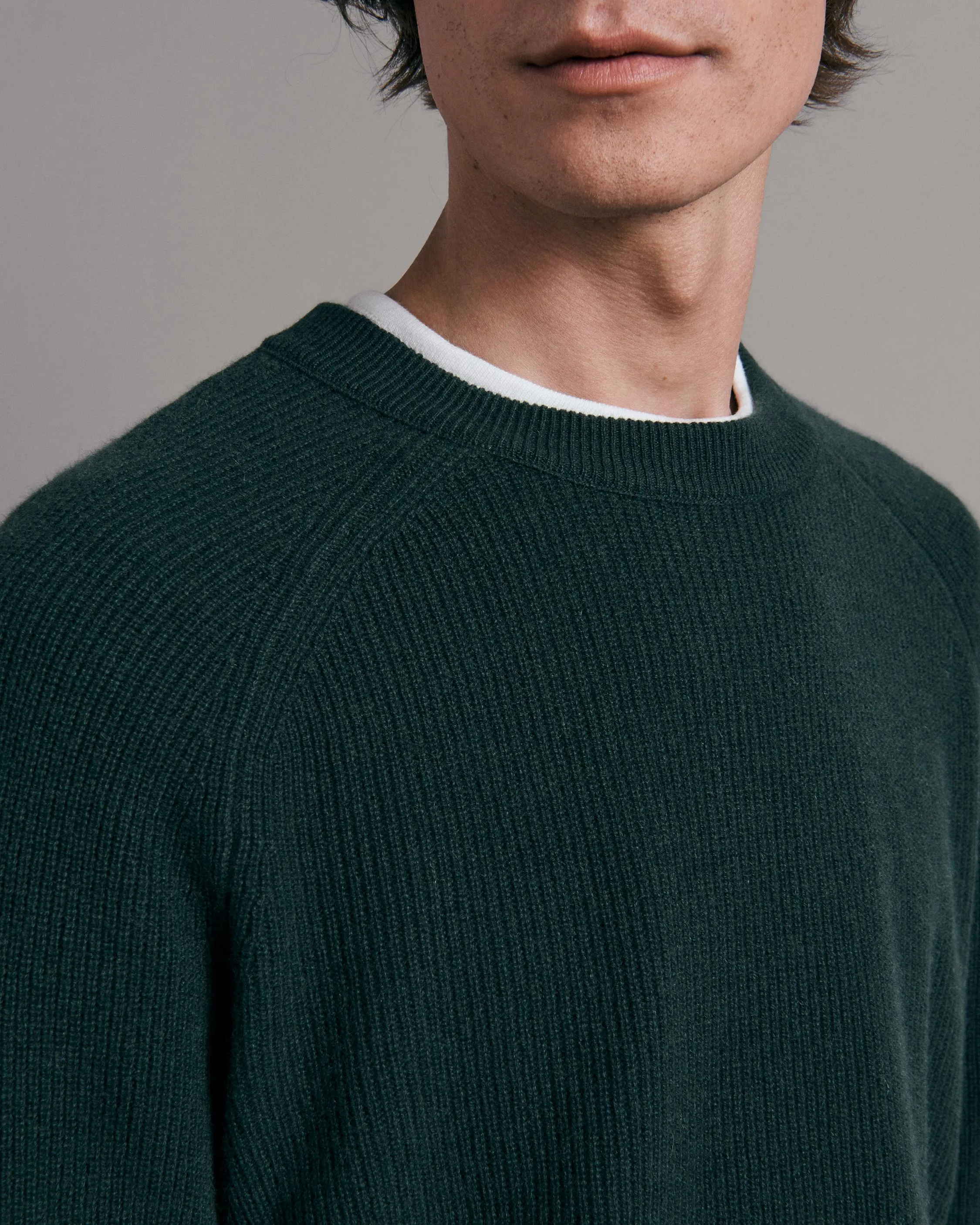 Lightweight Pierce Crewneck