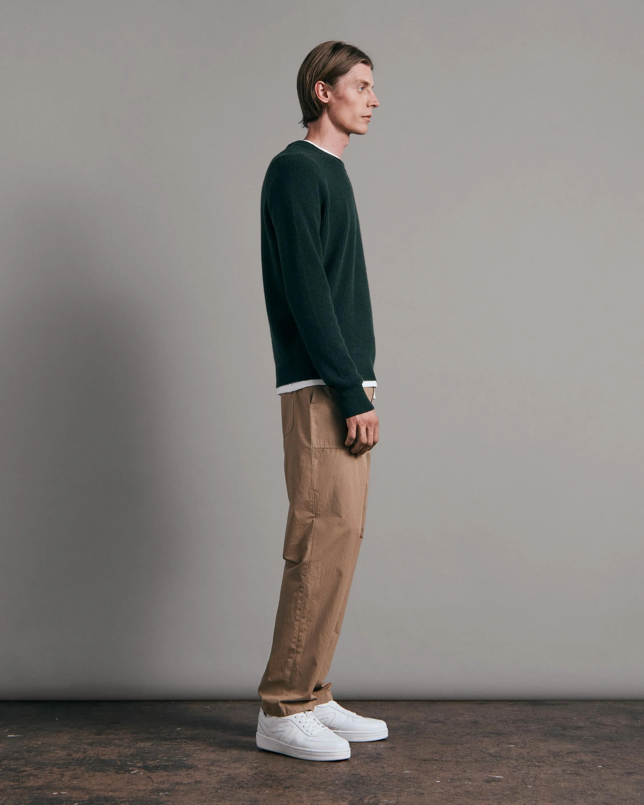 Lightweight Pierce Crewneck