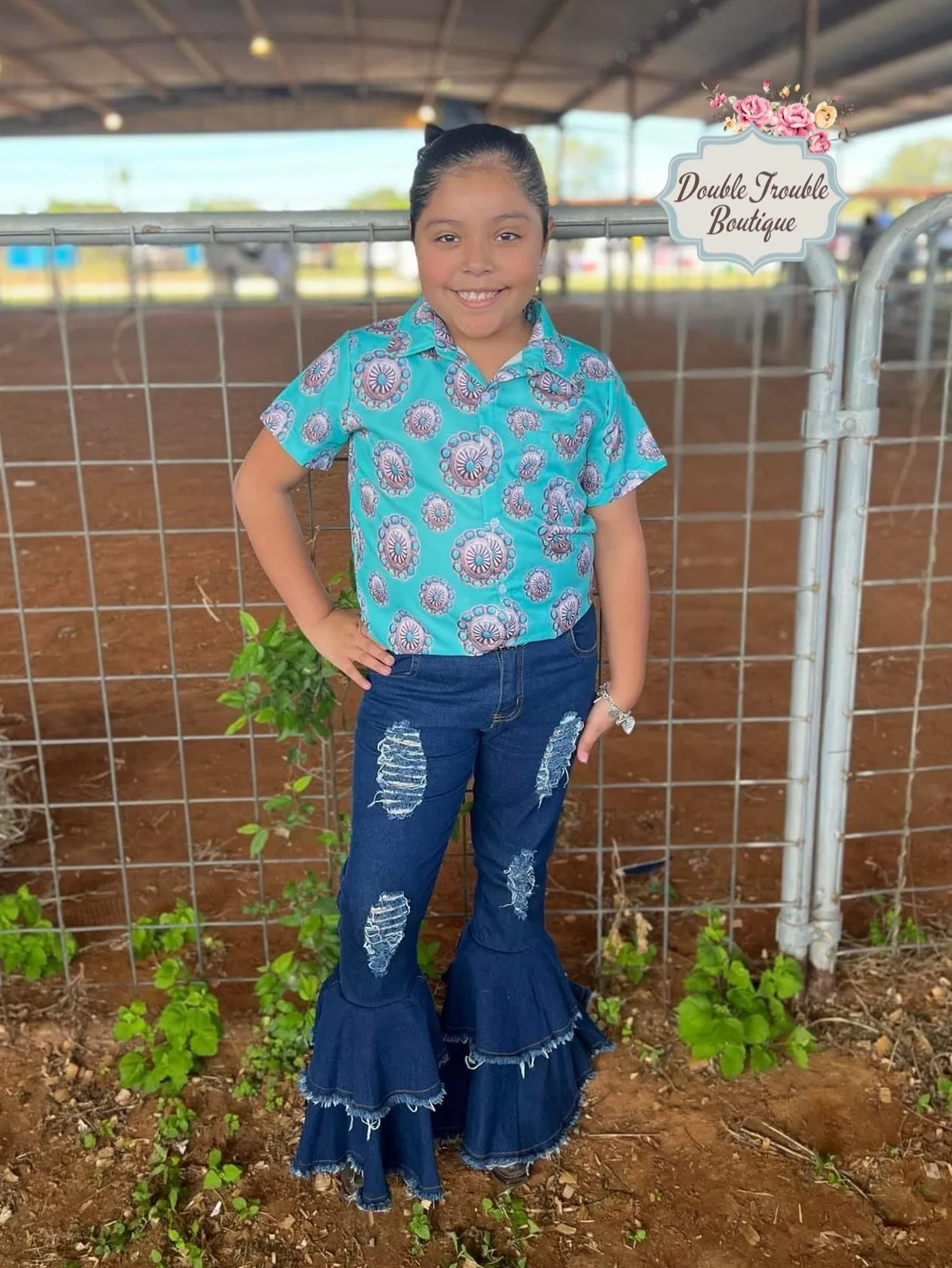 Loretta Button Up