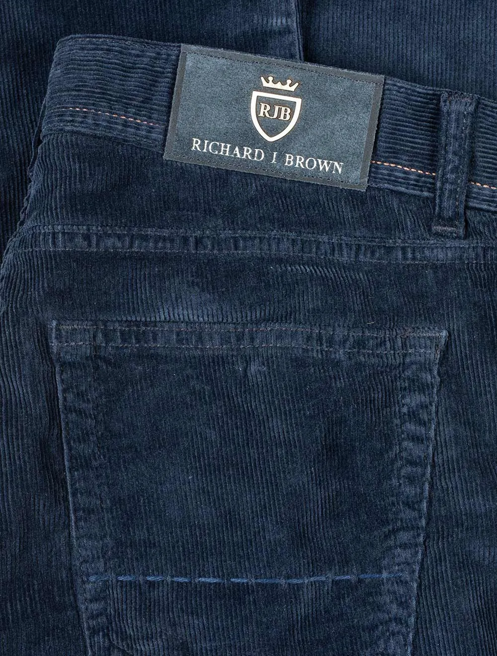Luxury Cotton Cashmere Cord Navy