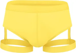 Mens Briefs Summer Sexy U Thin Ice Silk Solid Color Low Waist Men's Underwear Briefs