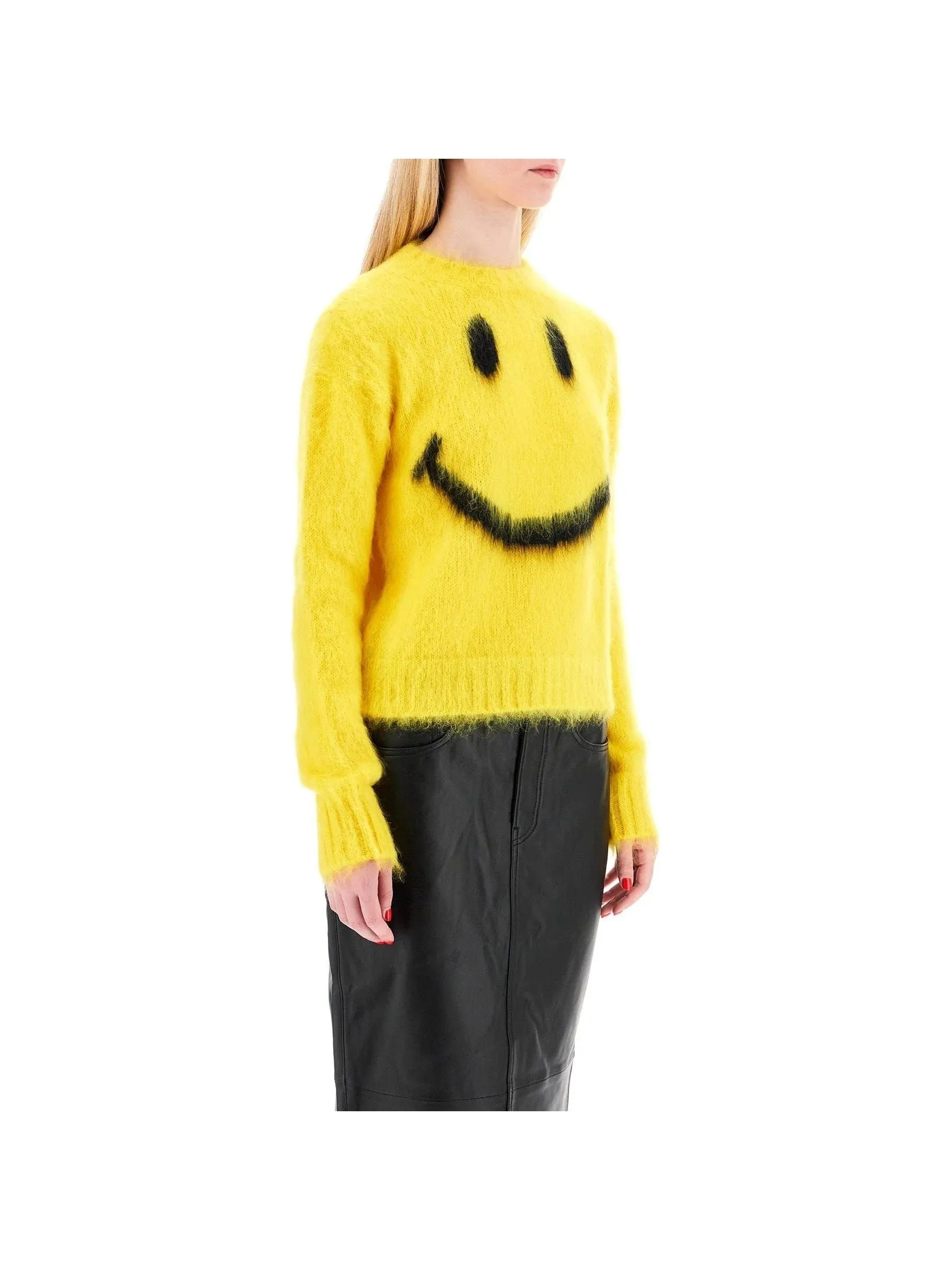 Mohair Smiley Sweater