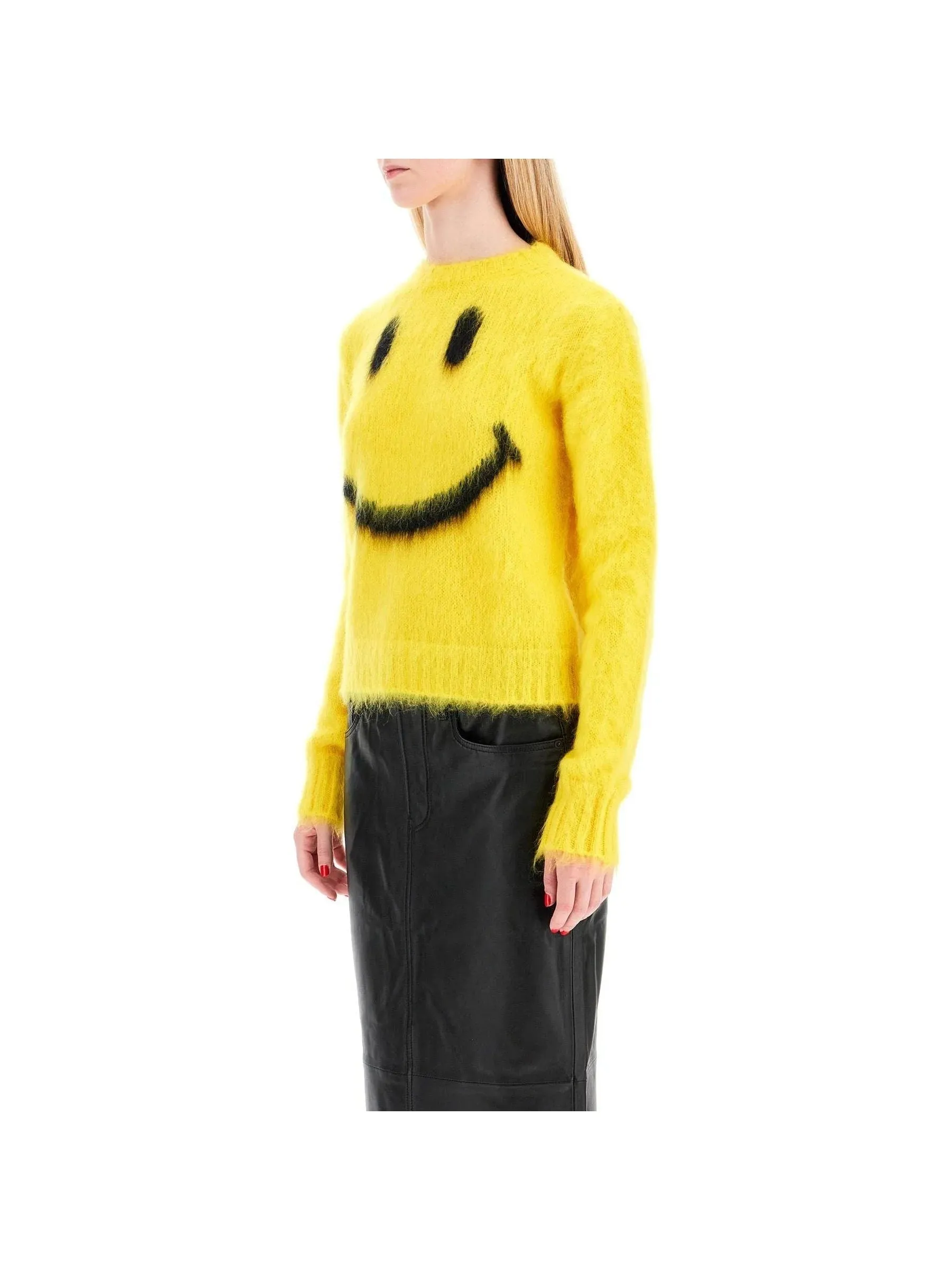 Mohair Smiley Sweater