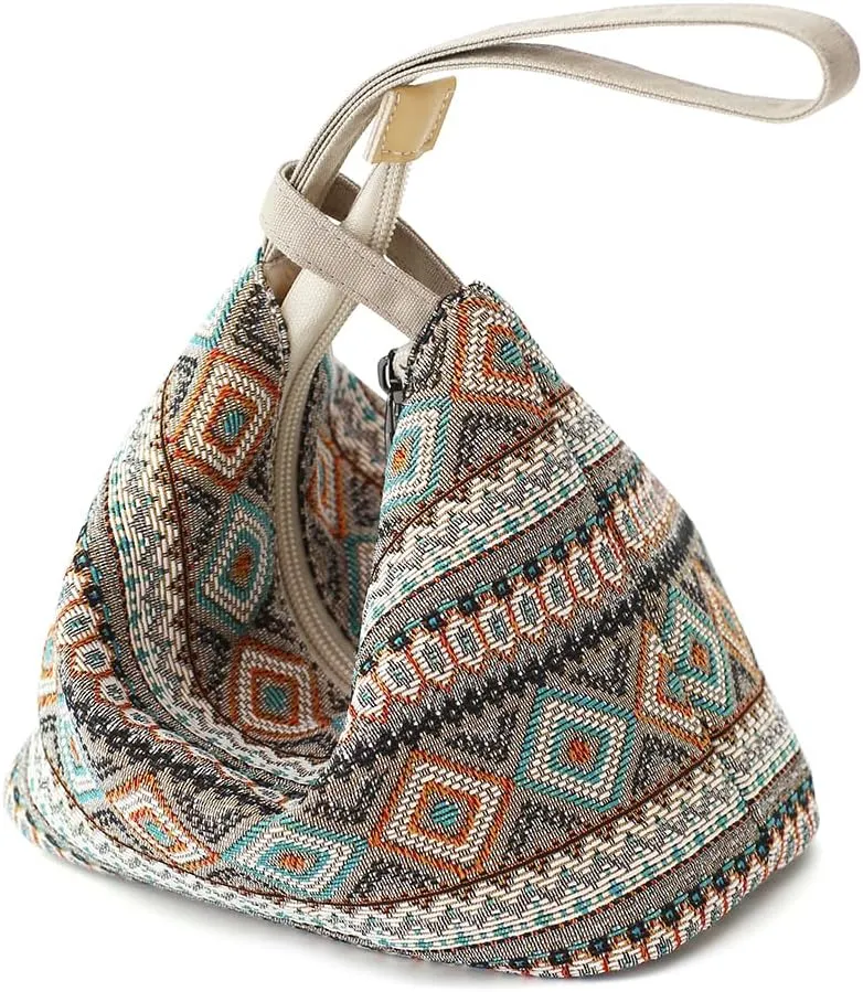 Original Design Wristlet Wallet - Large Capacity Clutch Bag with Wrist Strap