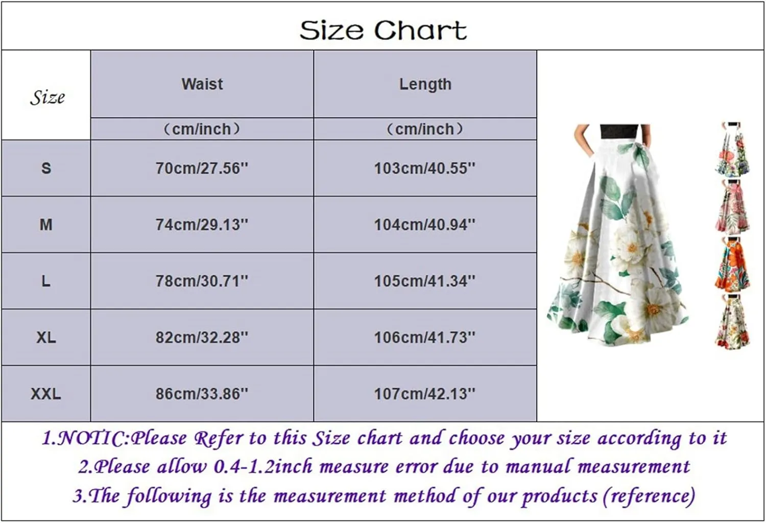 Pencil Skirt for Women Tummy Control High Waist Maxi Skirt Casual Loose Flowy Boho Party Long Women's Skirts with Pocket