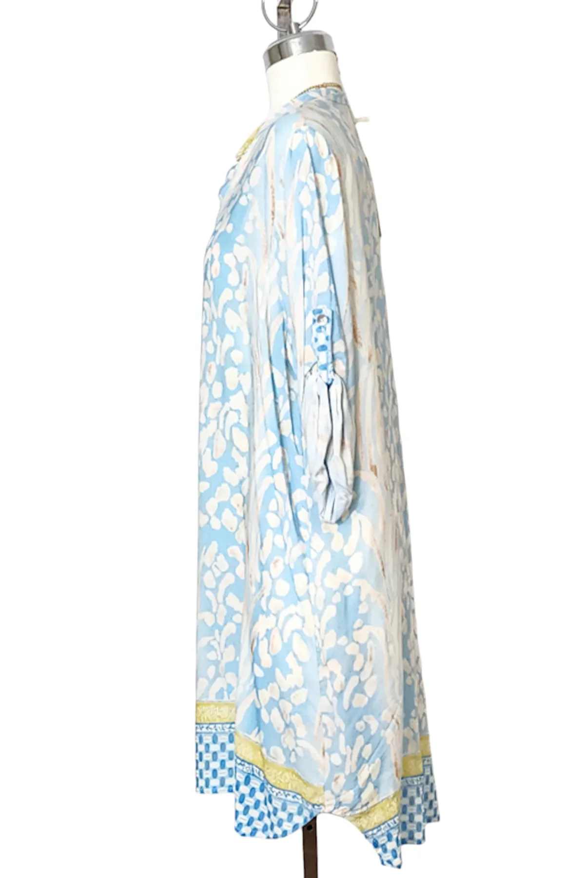 Printed shirt tunic