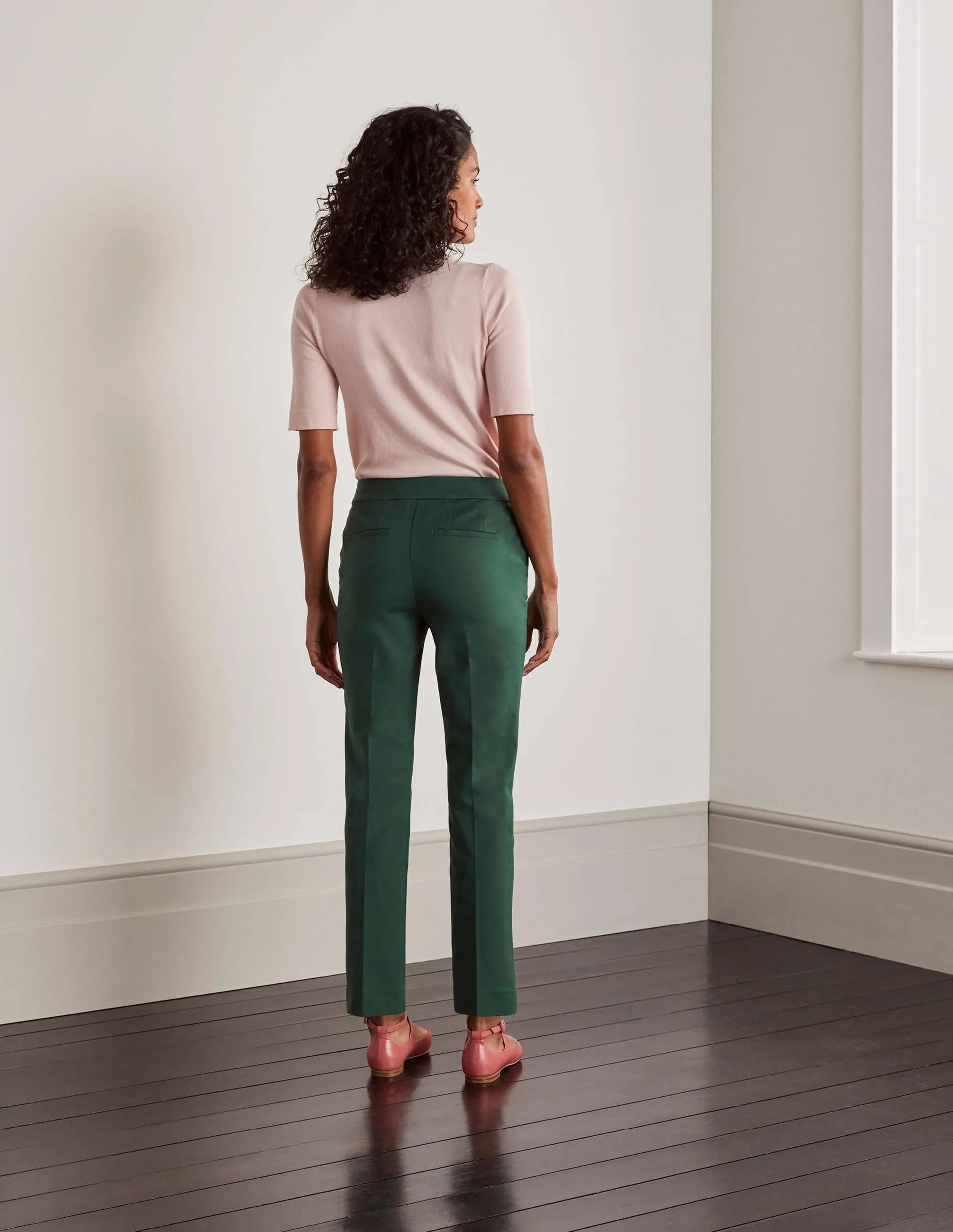 Richmond 7/8 Trouser-Palm Leaf