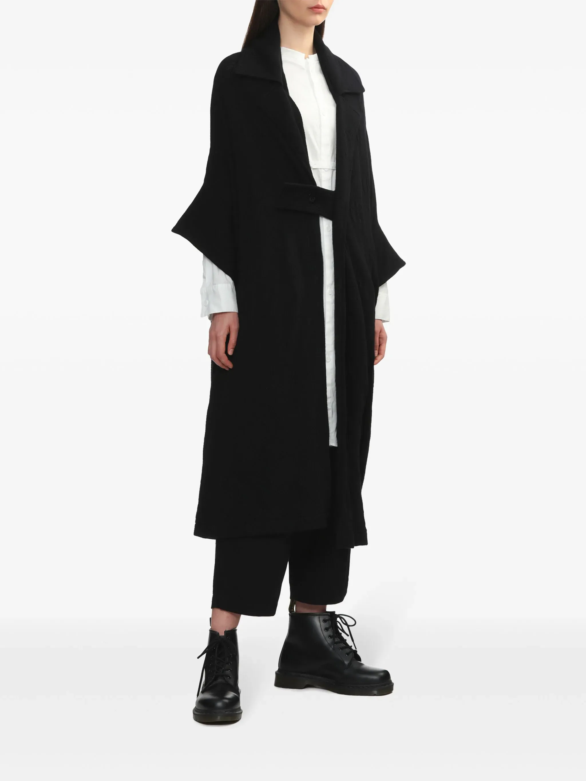 Sigle Button Sqare Coat