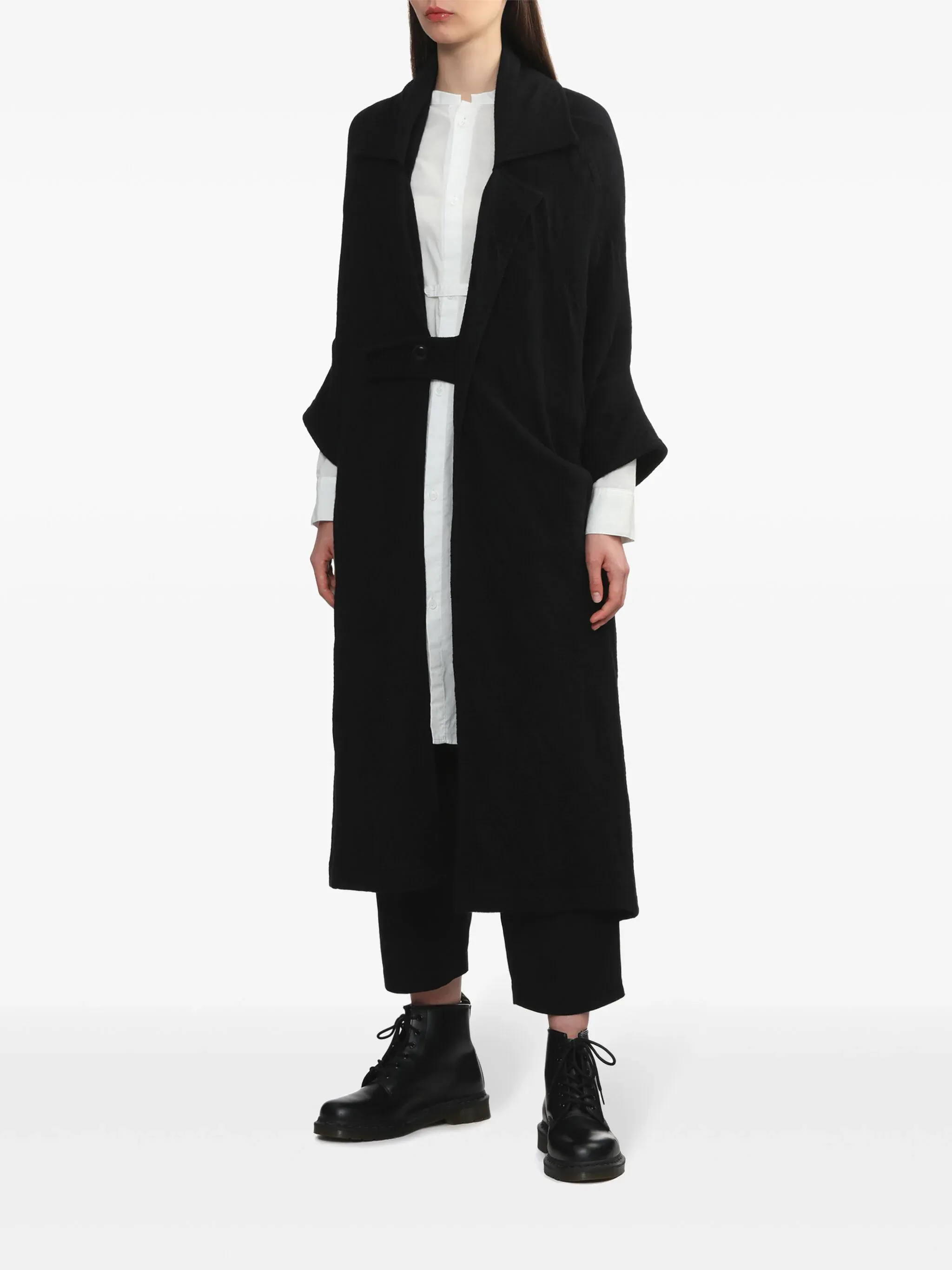 Sigle Button Sqare Coat