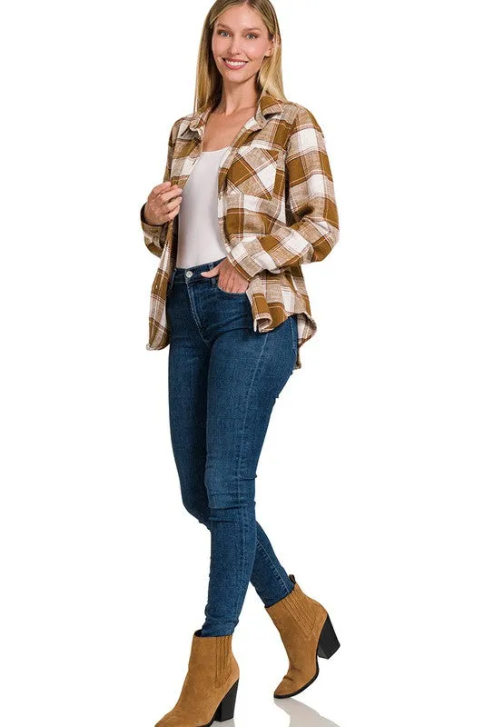 Skipper Plaid Shacket