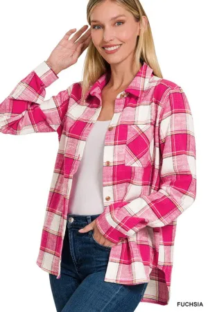Skipper Plaid Shacket