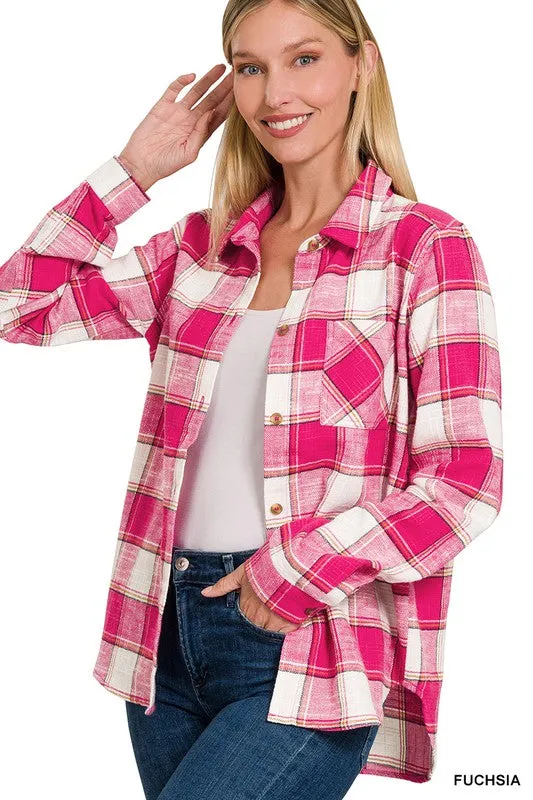Skipper Plaid Shacket