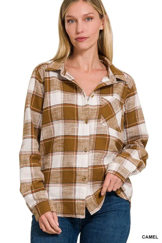 Skipper Plaid Shacket