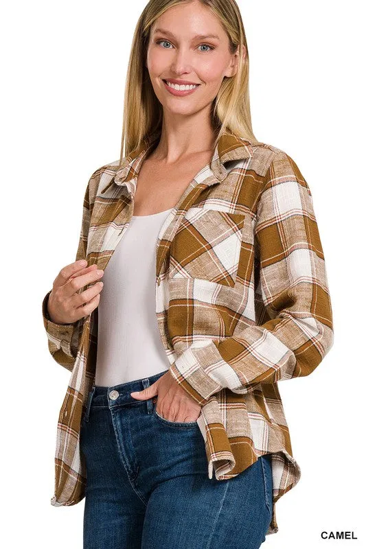Skipper Plaid Shacket