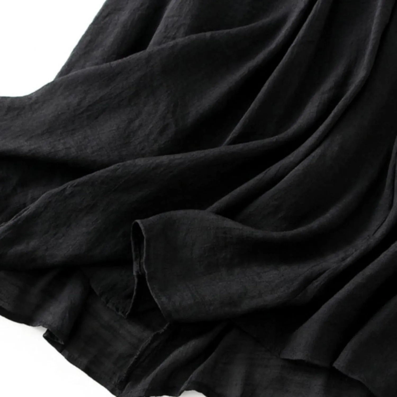 Skirt Womens Womens Boho Elastic High Waist Pleated A-Line Flowy Swing Tiered Maxi Long Skirt Dress with Pockets