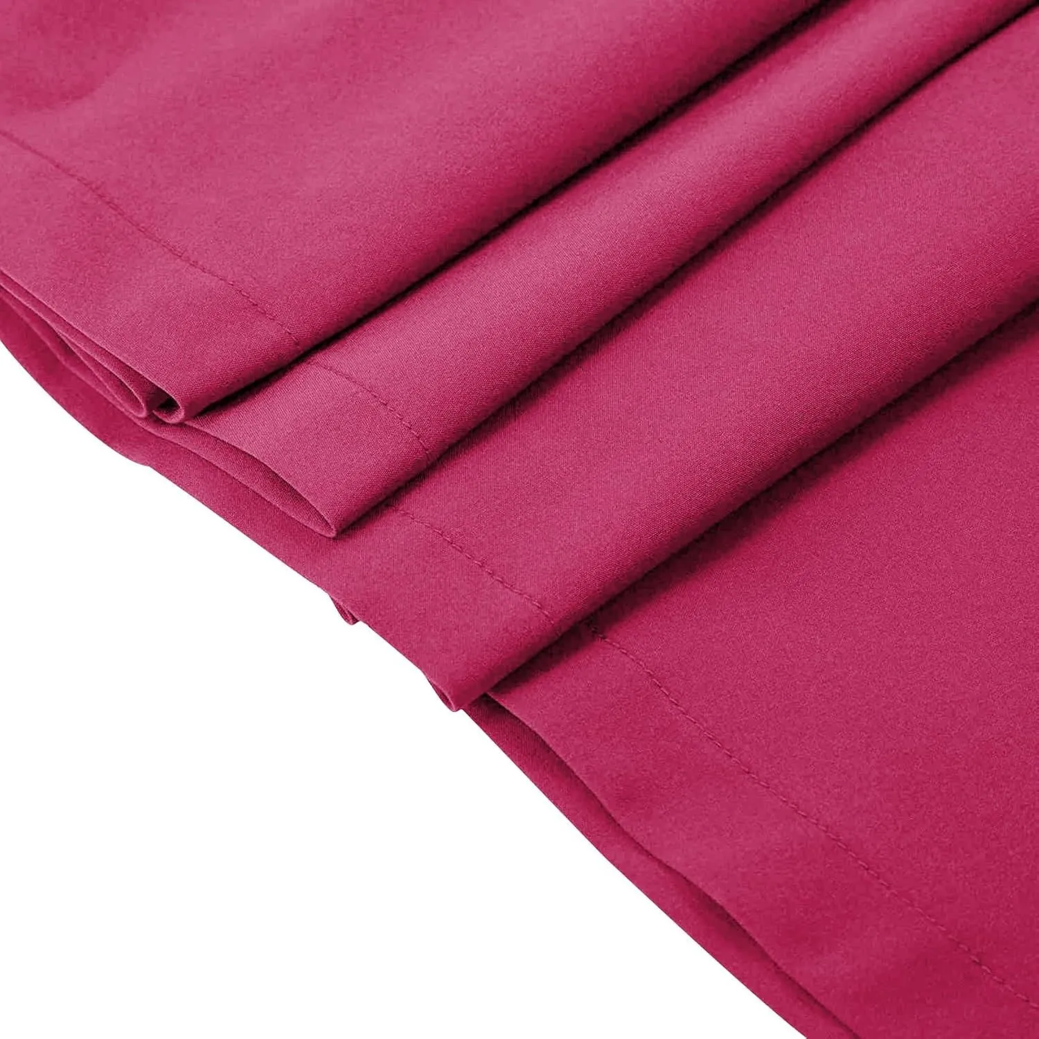 Skirts for Women 2024 Loose Hem Half Length Pleated Skirt Elastic Waist Flowy a Line Long Skirts with Buttons