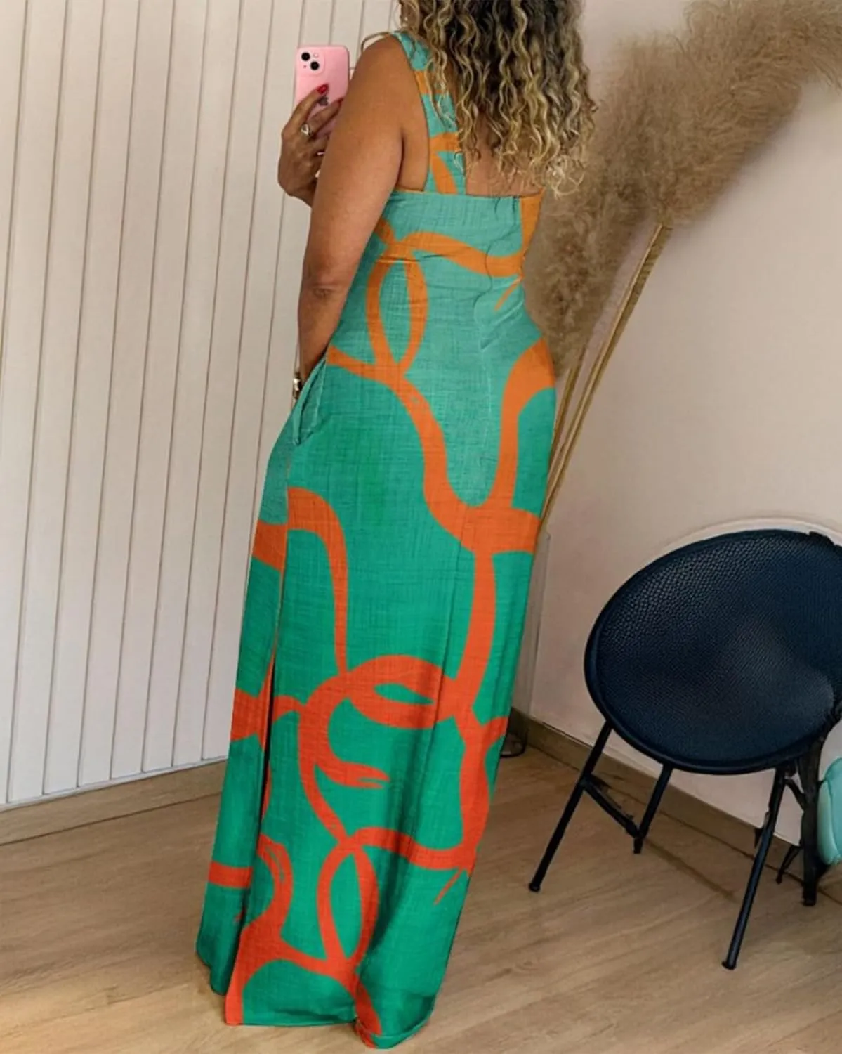 Summer Dresses for Women 2025 Maxi Loose Casual Dress Sleeveless Boho Flowy Sundress Beach Vacation Cocktail Dress