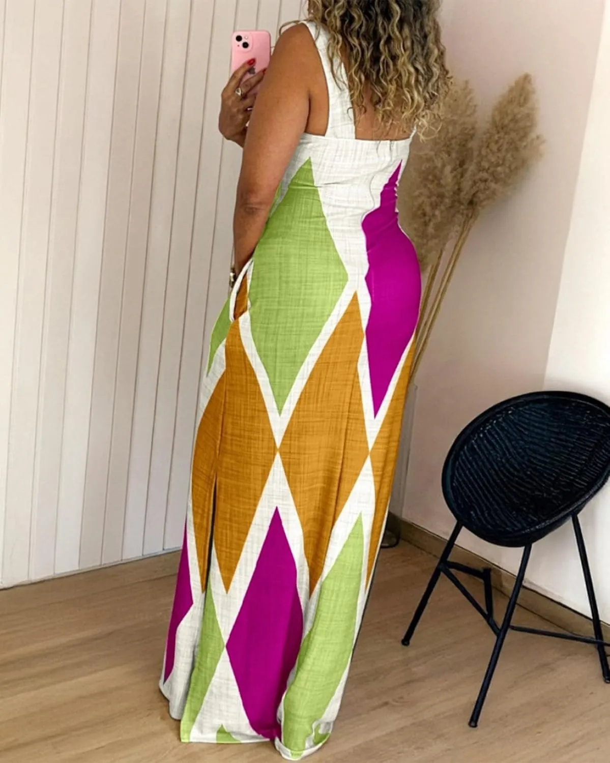 Summer Dresses for Women 2025 Maxi Loose Casual Dress Sleeveless Boho Flowy Sundress Beach Vacation Cocktail Dress