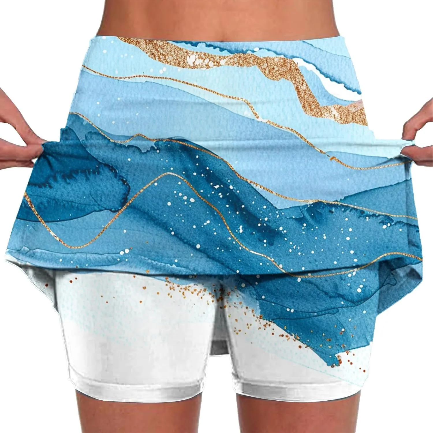 TANGNADE Womens Skorts Dressy Casual Summer Shorts Plus Size Athletic Skorts for Women Running Tennis Workout Outfits