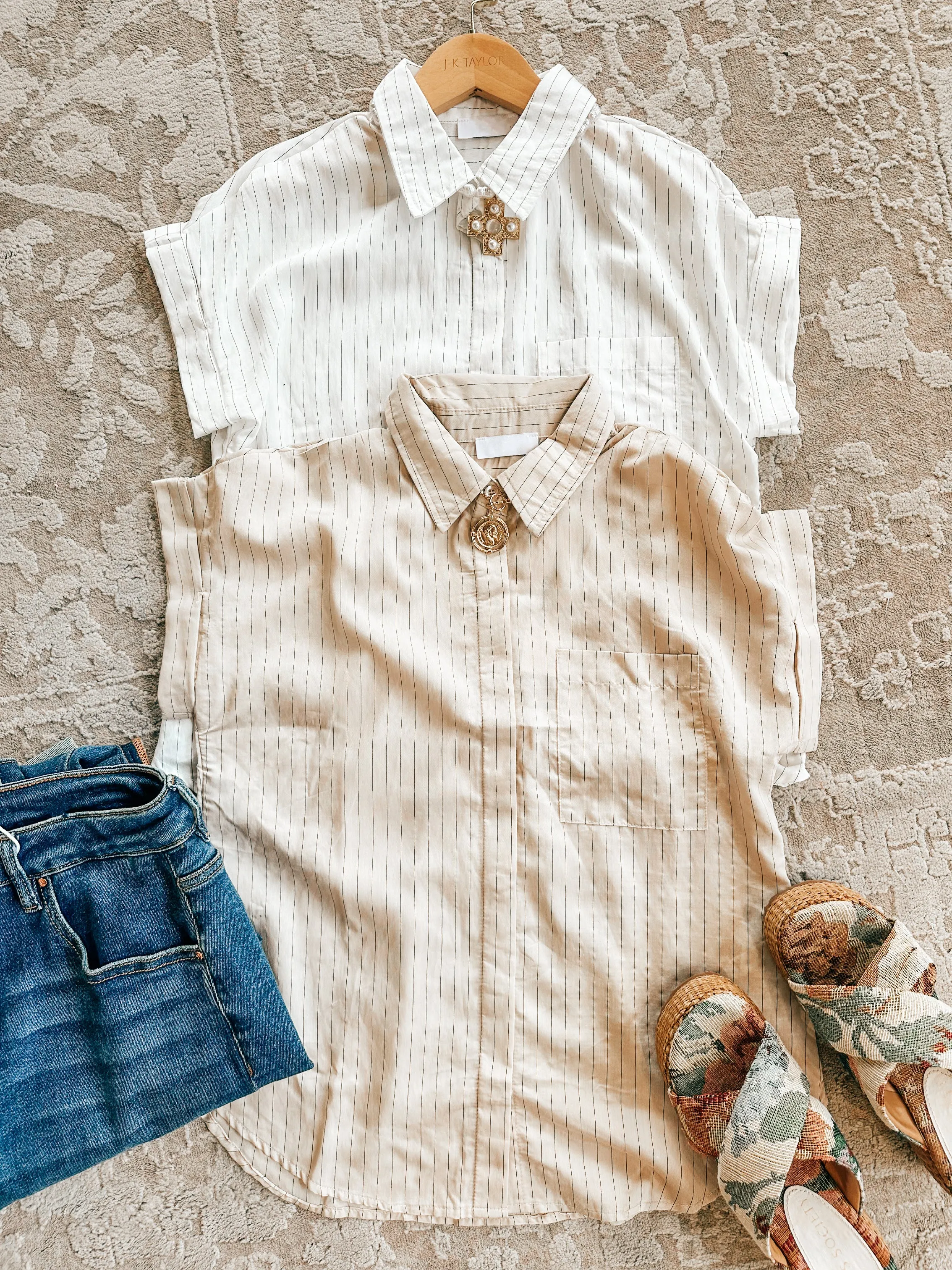Tomorrow Button Up
