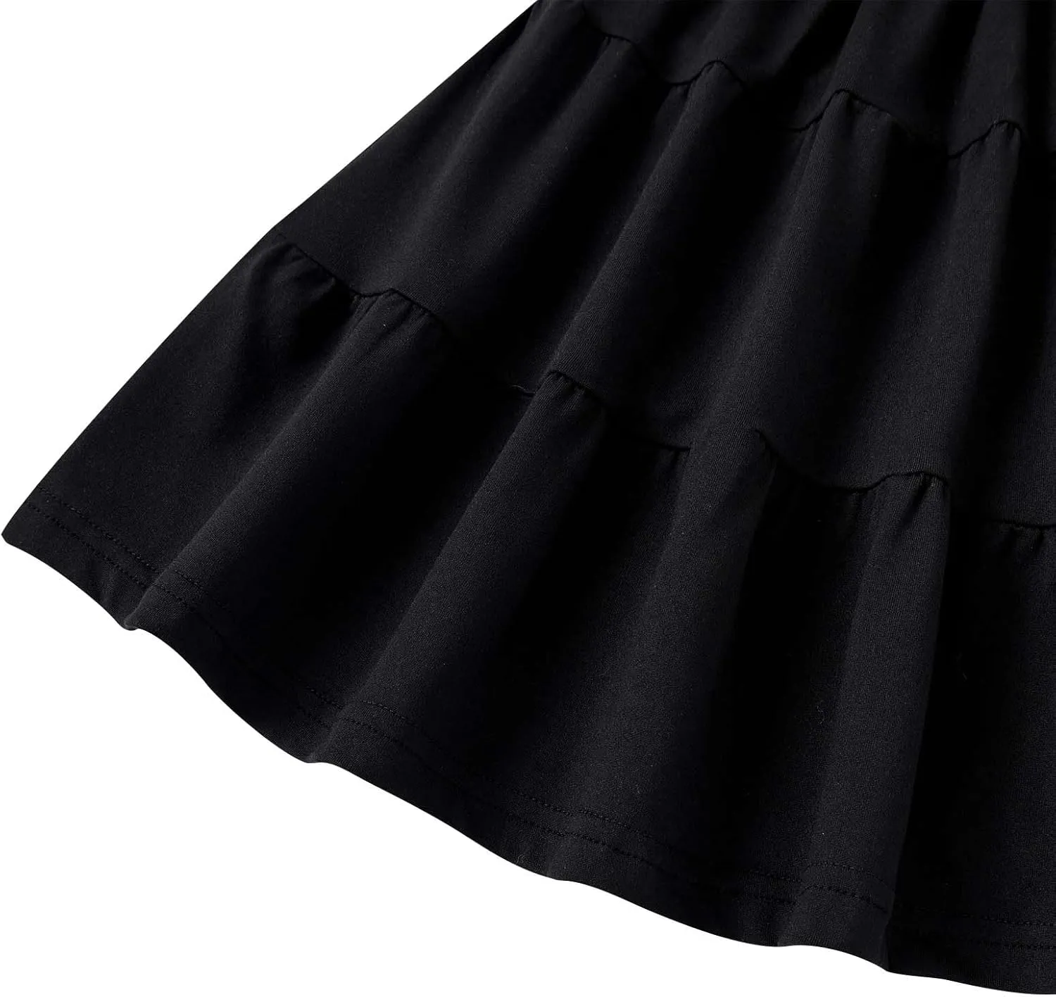 Vieille Toddler Girls Rainbow Dress Summer Ruffle Sleeveless Kids Princess Casual Dress 2-6 Years