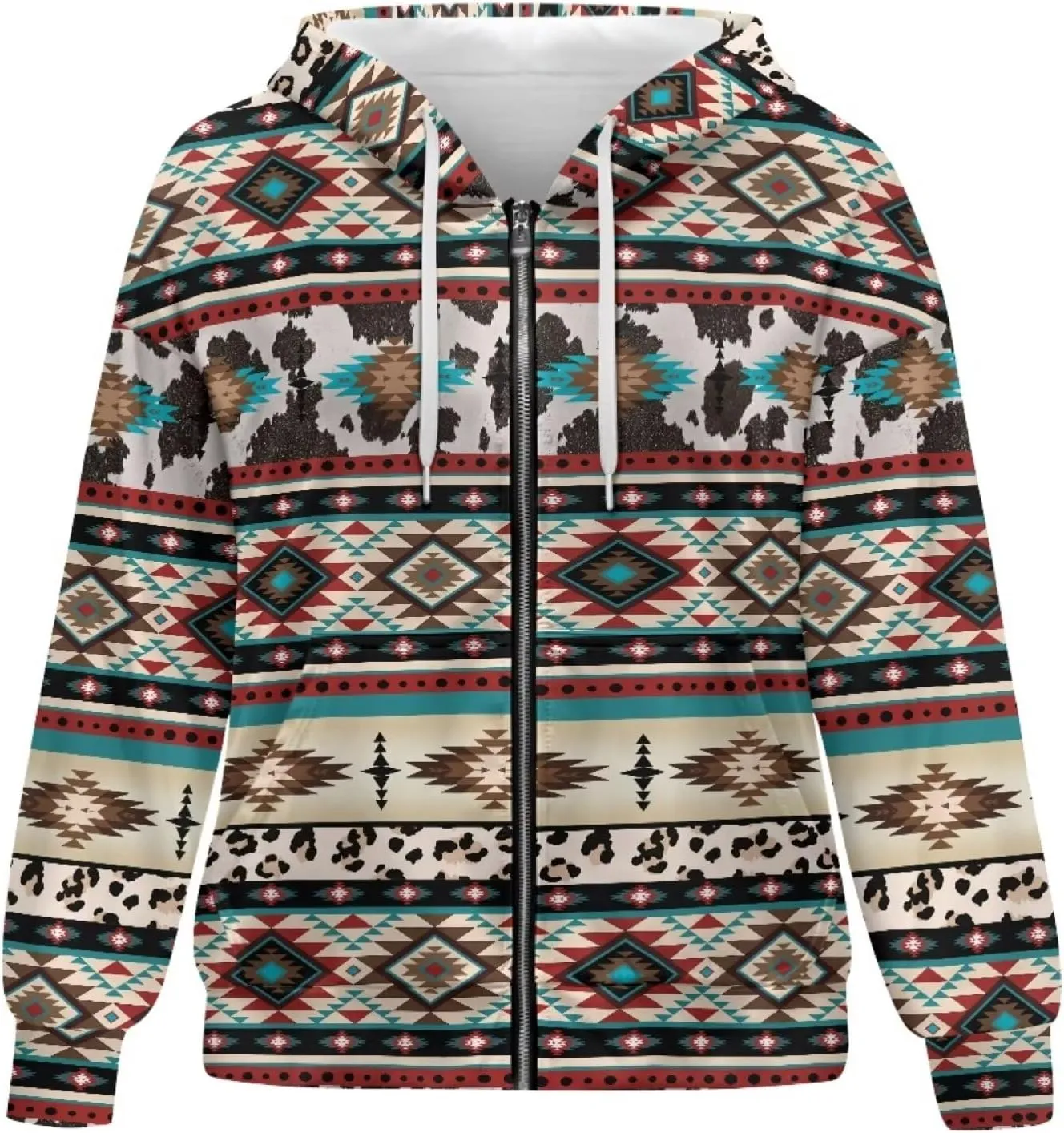 Women Oversized Hoodies Zip Up Sweatshirt Fall Clothes Hooded Sweater Fall Winter Jacket for Workout, XS-XL
