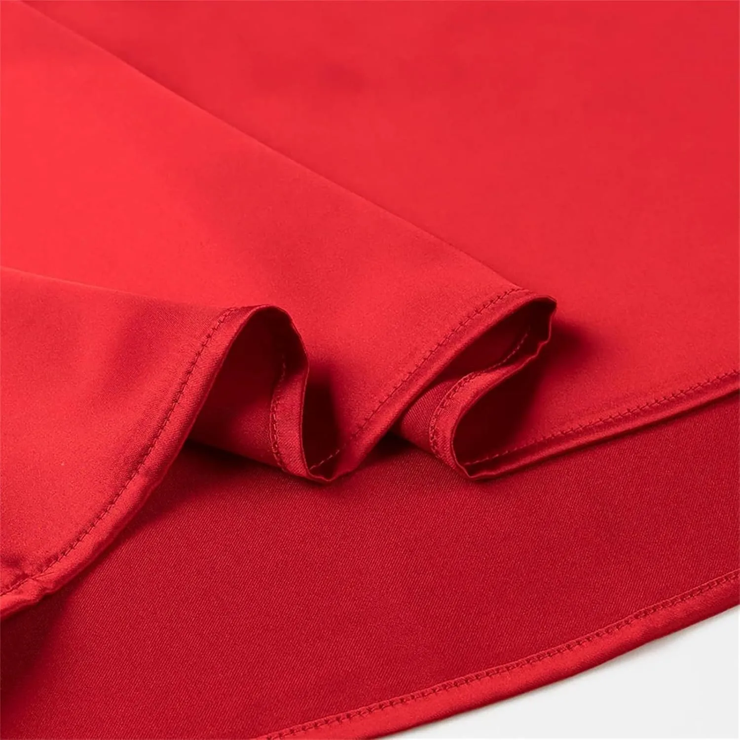 Women's Satin Solid Color Camisole Casual Slim Square Neck Backless Sleeveless Top