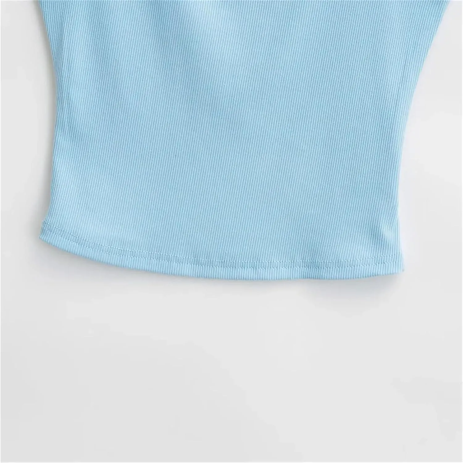 Women's Square Neck Sleeveless Tank Top Back Hollow Out Summer Casual Slim Fit Camisole