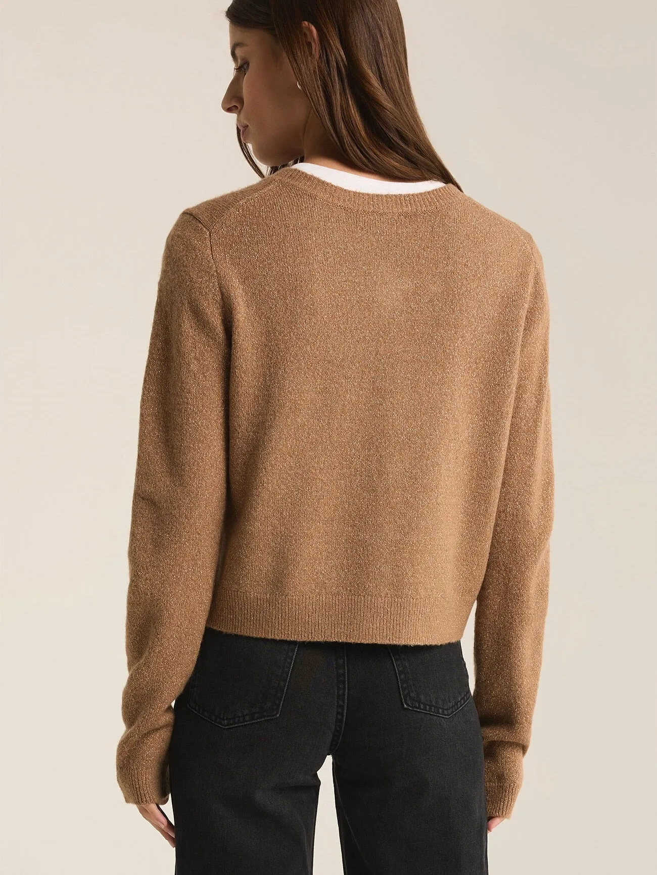 {Z Supply} Outlook Metallic Cardigan